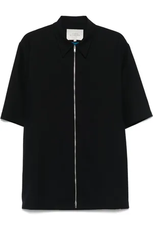 STUDIO NICHOLSON Chemise zippée à manches courtes