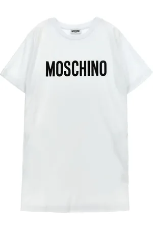 Moschino Robe à logo imprimé