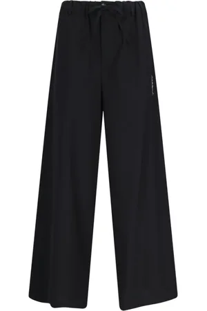 Marni Pantalon évasé à logo imprimé