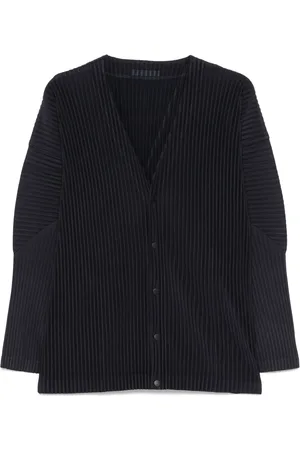 Issey Miyake Veste à design plissé