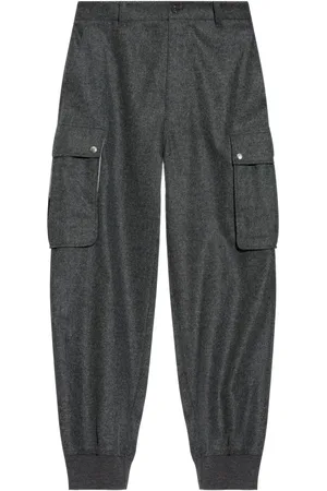 Givenchy Pantalon en laine à poches cargo