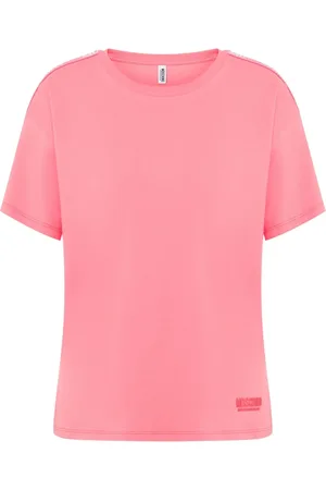Moschino T-shirt de pyjama à logo brodé