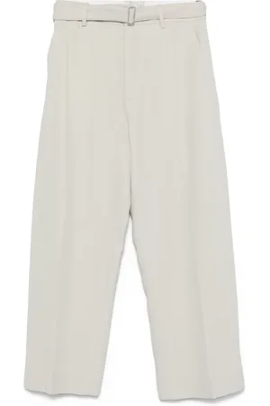 STUDIO NICHOLSON Pantalon court à taille ceinturée