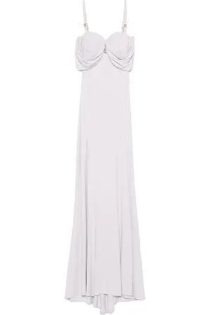 Elisabetta Franchi Robe-bustier à coupe longue