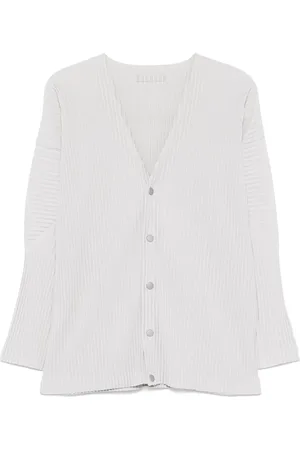 Issey Miyake Veste à design plissé