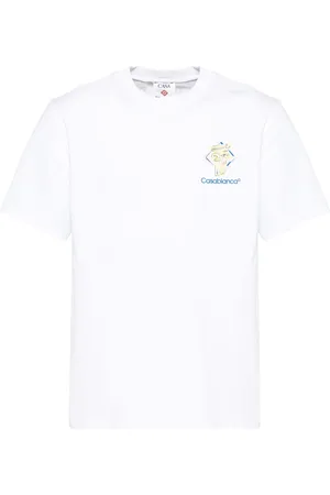 Casablanca T-shirt à imprimé Column