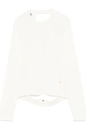 Moschino Cardigan à dos ouvert