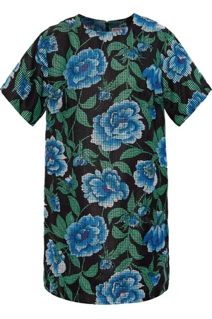 Kenzo Robe courte Peonies