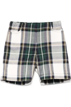 LA STUPENDERIA Short à motif tartan