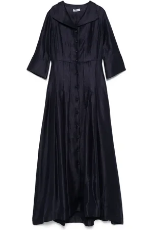 Baruni Robe longue à effet métallisé