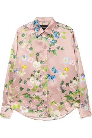 Cynthia Rowley Chemise Collectible en soie