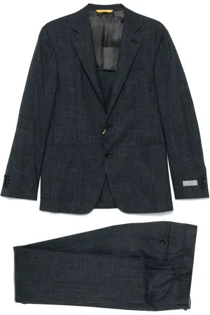 CANALI Costume à effet chiné