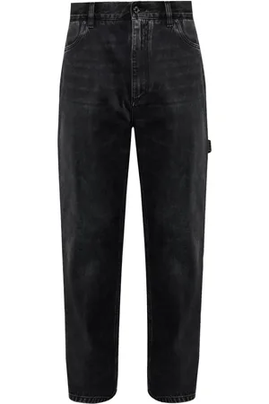 Dolce & Gabbana Jean droit à détail appliqué