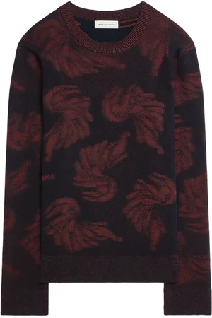 DRIES VAN NOTEN Pull en jacquard