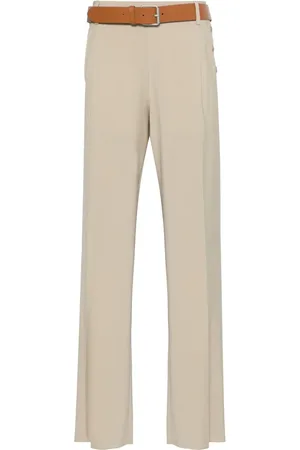 Moschino Pantalon droit à taille ceinturée