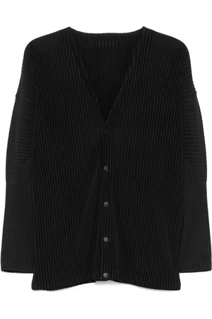 Issey Miyake Veste à design plissé
