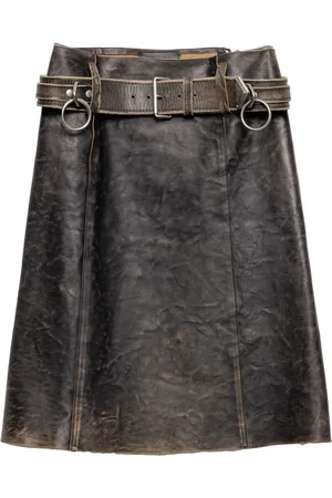 Prada Minijupe à taille ceinturée