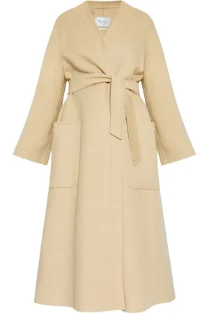Max Mara Manteau à taille ceinturée