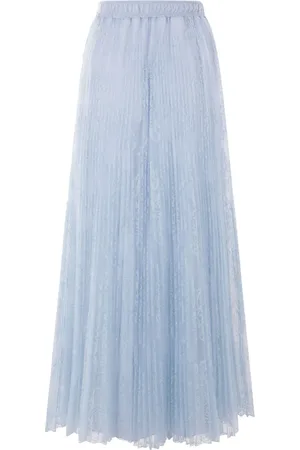 ERMANNO SCERVINO Jupe longue à superposition en dentelle