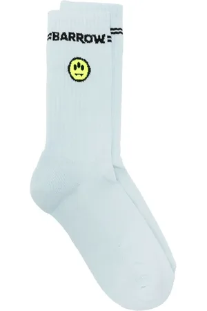 BARROW Chaussettes à logo en intarsia