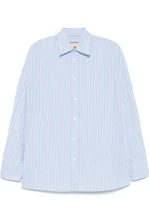 Plan C Chemise en popeline à rayures