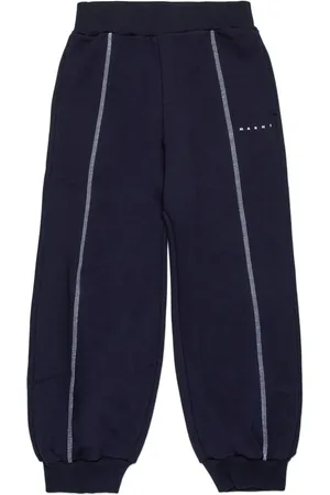 Marni Pantalon de jogging à logo imprimé