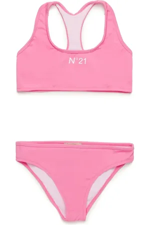 Nº21 Bikini à logo imprimé