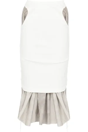 Maison Margiela Jupe à design superposé