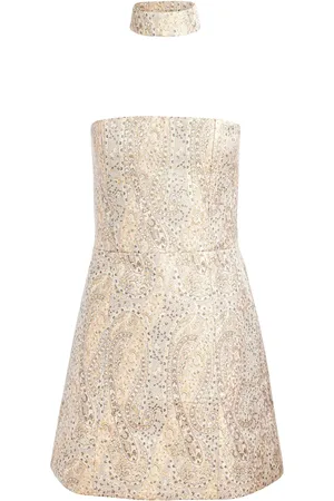 ALICE+OLIVIA Robe Paige à coupe courte