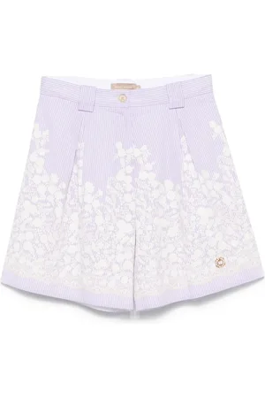 Elie saab Short imprimé à rayures