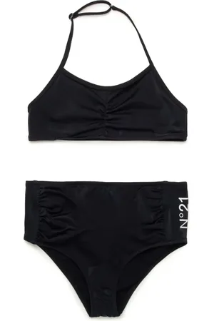Nº21 Bikini à logo imprimé