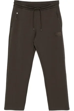 EA7 Pantalon de jogging à patch logo