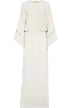 Brunello Cucinelli Robe en soie
