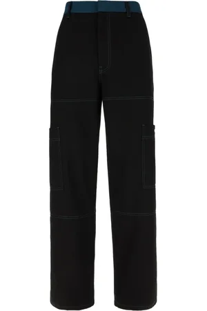 OFF-WHITE Pantalon en coton à poches cargo