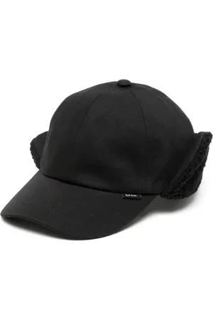 Paul Smith Casquette à oreilles en peau lainée