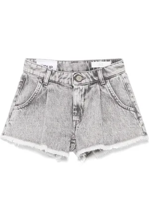 Dondup Short en jean à bords francs