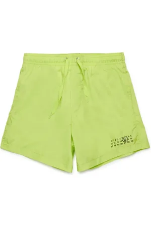 Maison Margiela Short de bain à logo imprimé