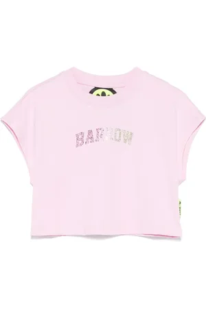 BARROW T-shirt en jersey à coupe crop