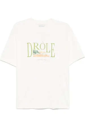 Drôle de Monsieur T-shirt Tennis Court