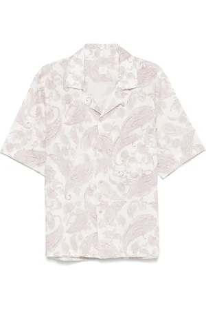 ELEVENTY Chemise à imprimé cachemire