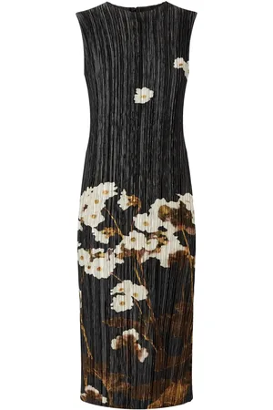 Erdem Robe mi-longue à design plissé