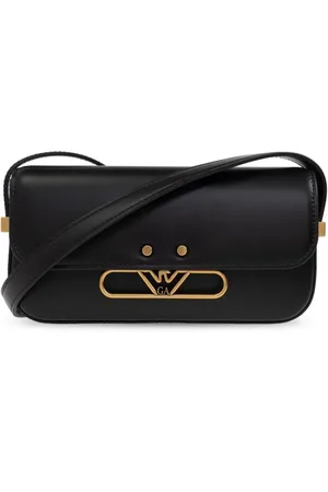 Emporio Armani Sac porté épaule à plaque logo