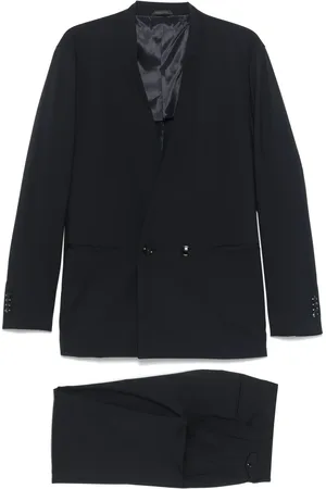 Giorgio Armani Costume à veste à boutonnière croisée
