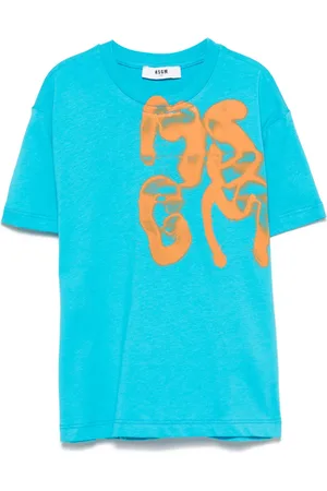 Msgm T-shirt à encolure ronde