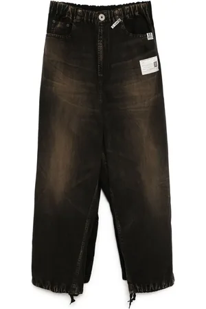 Maison Mihara Yasuhiro Pantalon à design superposé