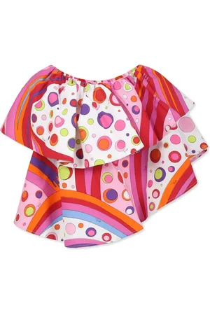 PUCCI Junior Haut à imprimé Fontane