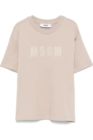 Msgm T-shirt à bande logo