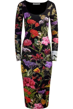 ALICE+OLIVIA Robe Delora mi-longue