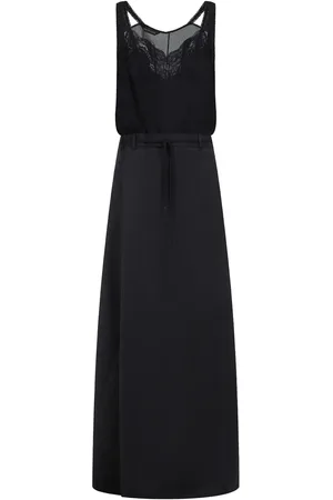 Balenciaga Robe longue à design patchwork