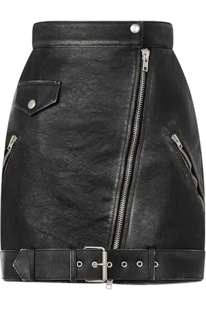 Moschino Jupe en cuir